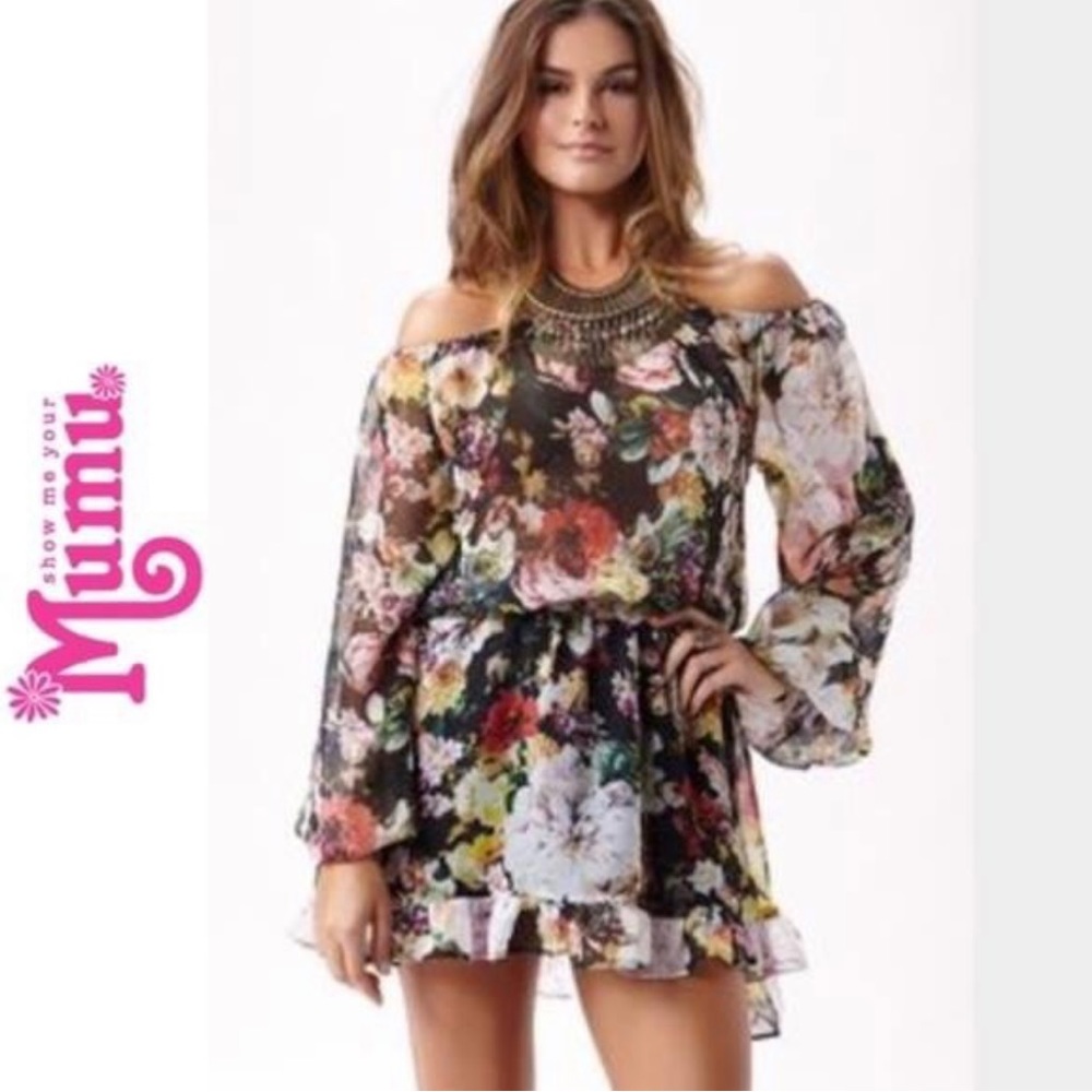 Show Me Your Mumu Leelee Ruffle Madame la Fleur Size S